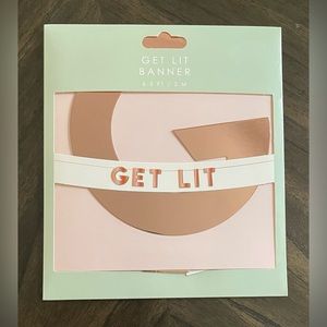 “Get Lit” Banner